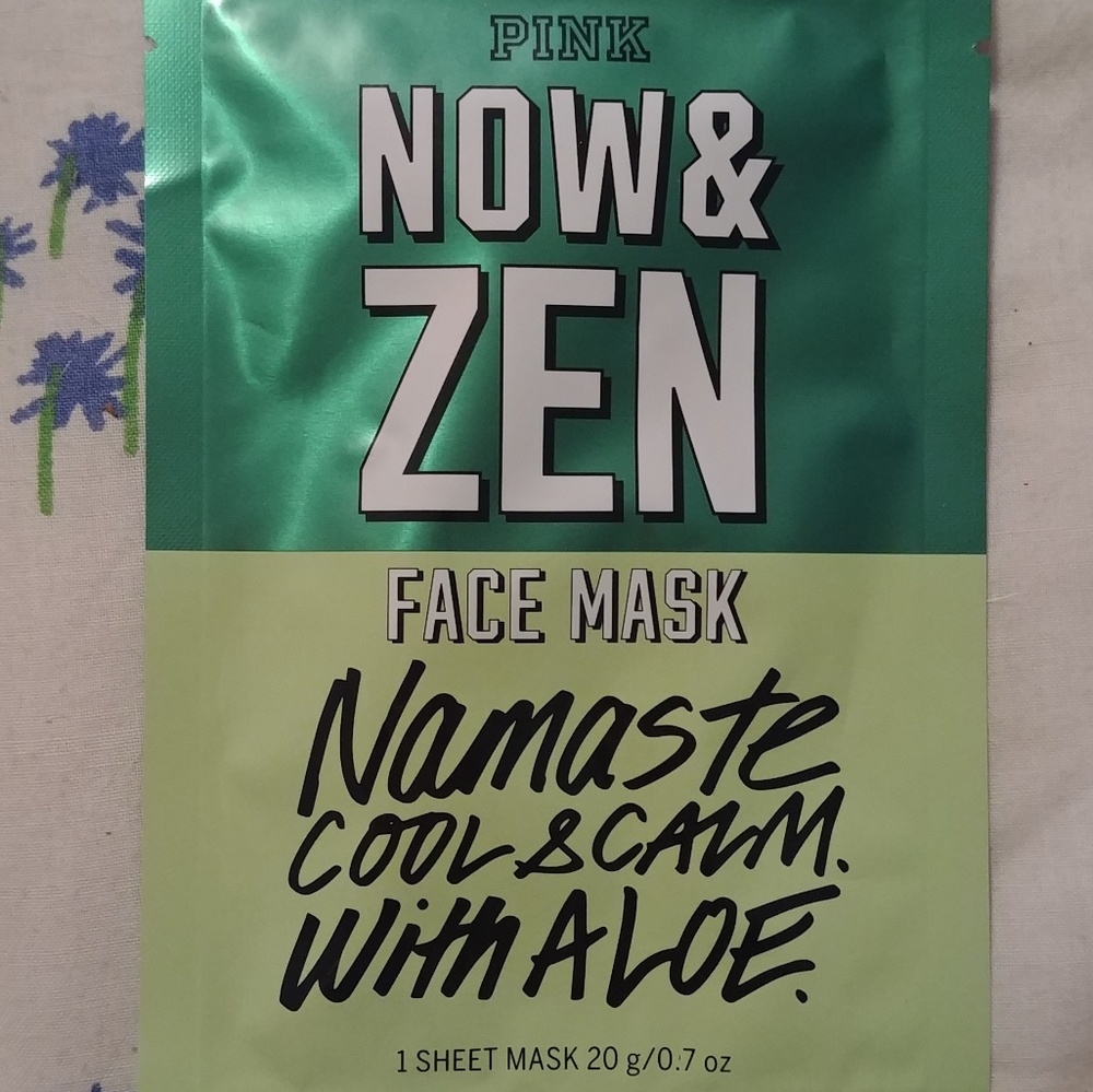 PINK Face Mask-Now & Zen